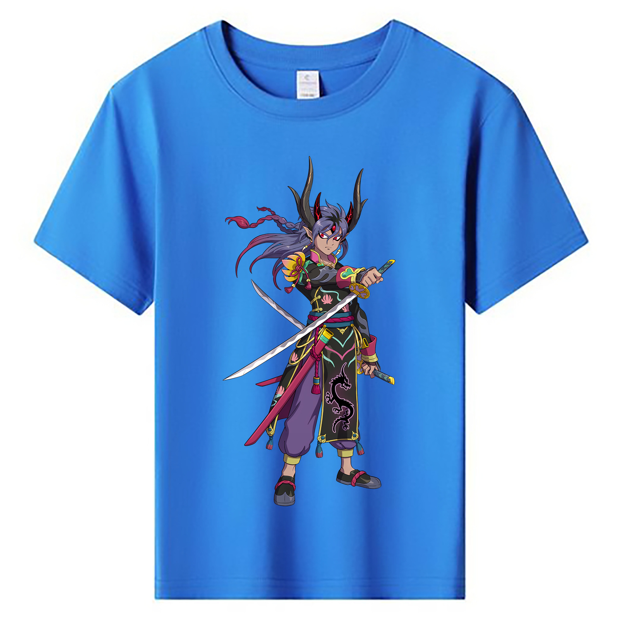 （画像用） 妖怪ウォッチ Yo-kai Watch 綿100％キッズTシャツ（フロントプリント）